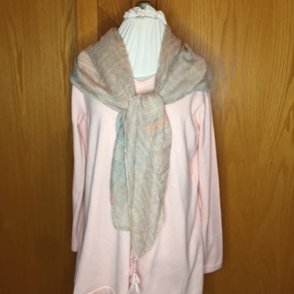 IN DUE TIME maternity sweater with scarf